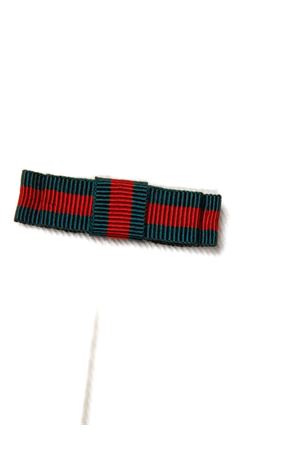 Baby denim dress with Web GUCCI KIDS | 840353XDDFB9692